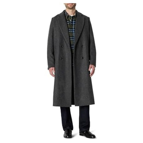 Amazon Essentials Men's Regular-Fit Longline Topcoat