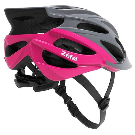 Women's Pro Gray Pink Bike Helmet