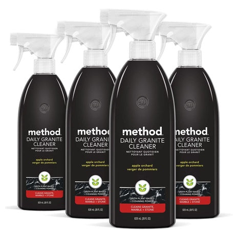 4 Pack Method Granite Cleaner Spray