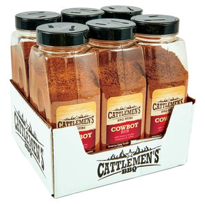 6-Pack Cattlemen’s Cowboy BBQ Rub (27.25 oz)
