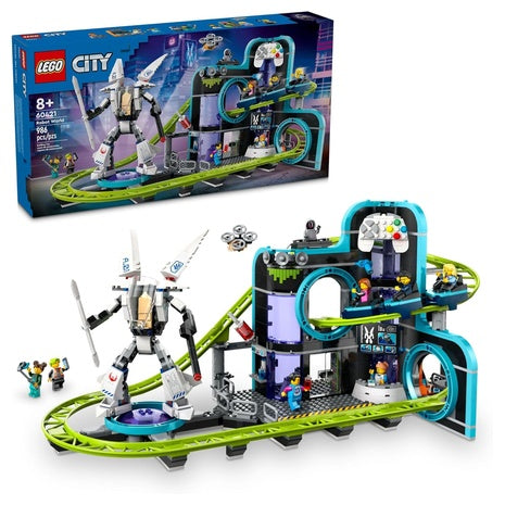 LEGO City Robot World Roller Coaster Building Kids Set (60421)