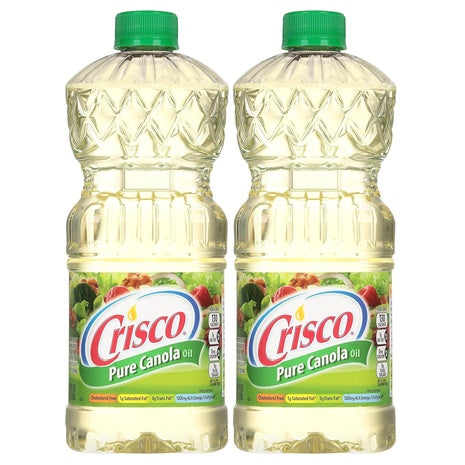 2-Pack Crisco Pure Canola Oil (40oz)
