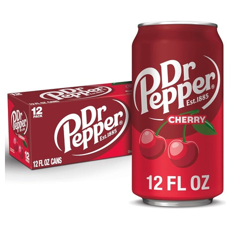 12 Cans Dr. Perrer Cerry Soda