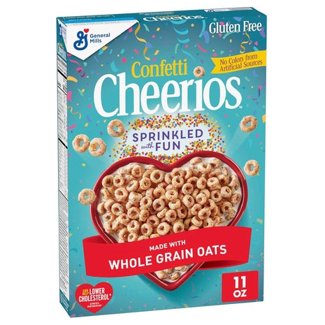 11oz Confetti Cheerios Breakfast Cereal