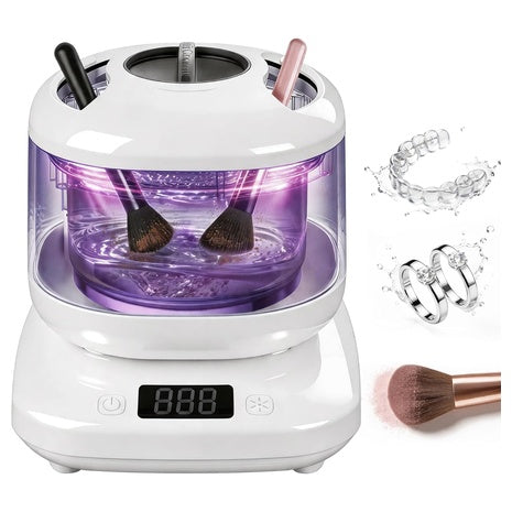 Ultrasonic Jewelry & Retainer Cleaner with UV & 4 Modes