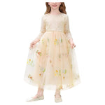 Eulimene Baby Girl's Tulle Flower Tulle Dress (3 Colors)