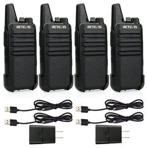4 Two Way Long Range Radios