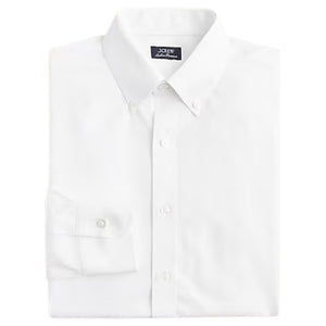 Men's Ludlow Premium Fine Cotton Dress Shirt w/ Button Down Collar