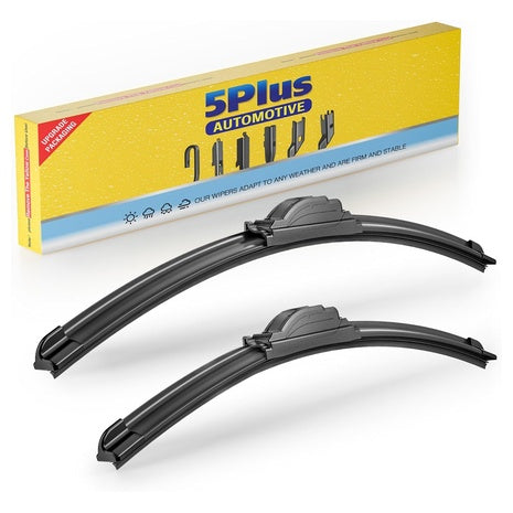 2-Pack 5 PLUS 24" And 18" Windshield Wiper Blades (Various)