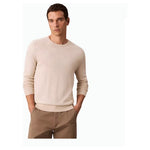 Men's Merino Wool Blend Crewneck Sweater