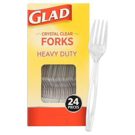 24 Glad Heavy Duty Forks