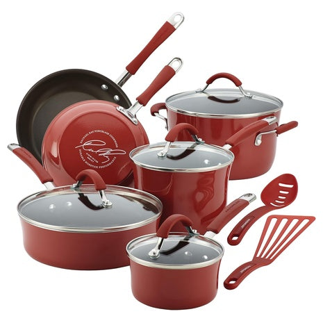 Rachael Ray 12-Piece Nonstick Cookware Set