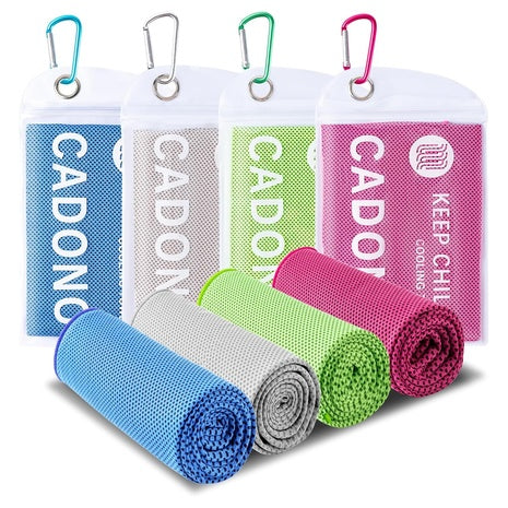 4-Pack Cadono 40" X 12" Cooling Towel