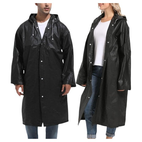 2-Piece Rain Ponchos Raincoats