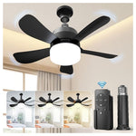 2-in-1 Socket Fan Light with Remote