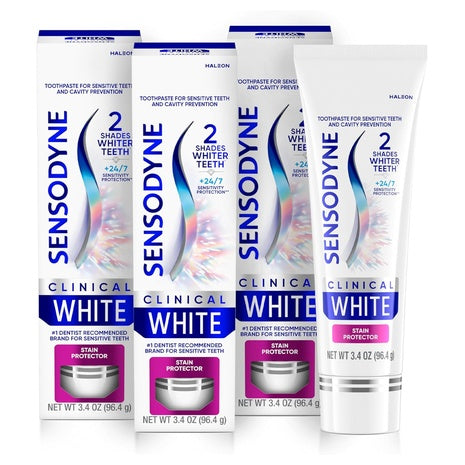 3-Pack Sensodyne Clinical White Toothpaste
