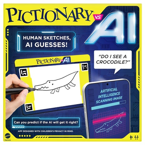 Mattel Games Pictionary Vs. AI Family Board Game