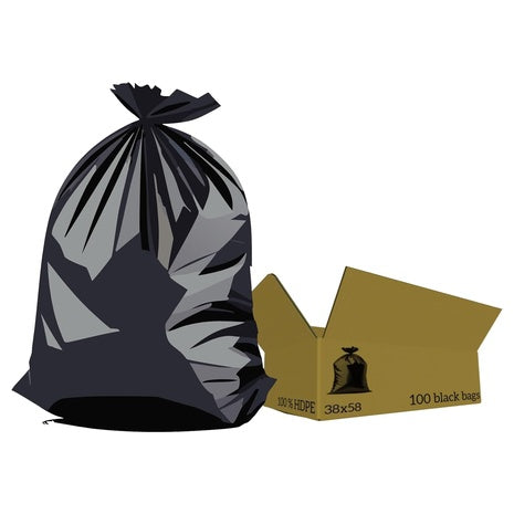 100-Count 60-Gallon Garbage Bags