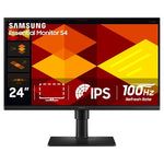 Samsung 24" Borderless Business Monitor with IPS Panel & 100Hz Refresh Rate
