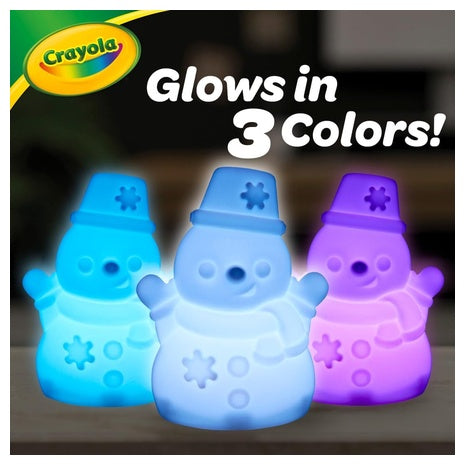 Crayola Light-Ups Recolorable Snowman Bundle