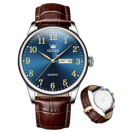 Men's Leather Watches on Sale (10 Styles)