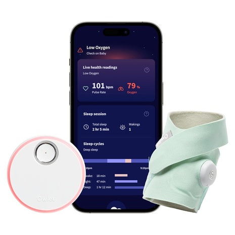 Owlet Dream Sock FDA-Cleared Smart Baby Monitor
