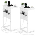 2-Pack End Table w/ Charging Station