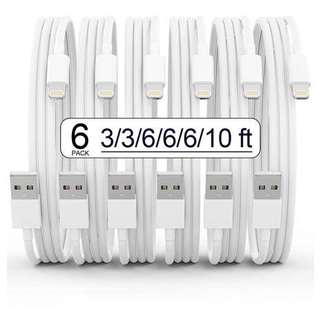 6 iPhone Chargers