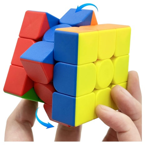 3×3 Stickerless Speed Cube Puzzle
