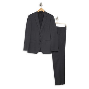 Boss Virgin Wool Grey Suit