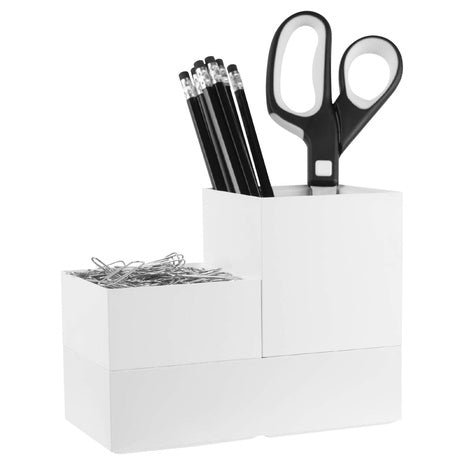 Bostitch Desk Organizer Accessory Tray & Storage Cup Bundle