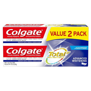 2 Colgate Total Advanced Whitening Toothpastes (5.1oz)