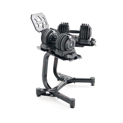 Echelon Strength Adjustable Dumbbells with Stand