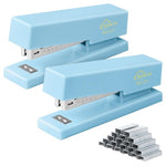 2-Pack Worpson Desktop Stapler With 1000 Staples