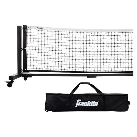 Franklin Sports Skinny Singles 11ft Portable Pickleball Net