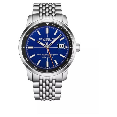 Stuhrling Men's Trackmaster 1026  Automatic Stainless Steel Watch
