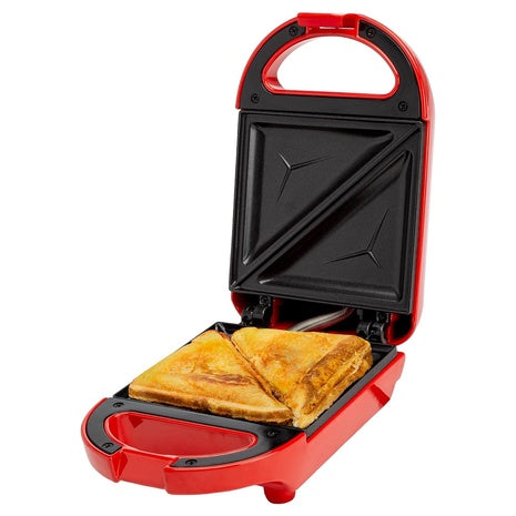600W Tasty Dual Sided Nonstick Mini Sandwich Maker