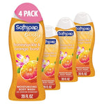4 Bottles Softsoap Body Wash (2 Variations)