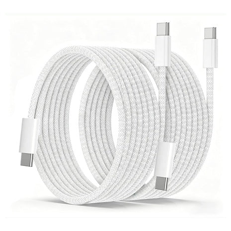 2-Pack USB-C to USB-C Cables
