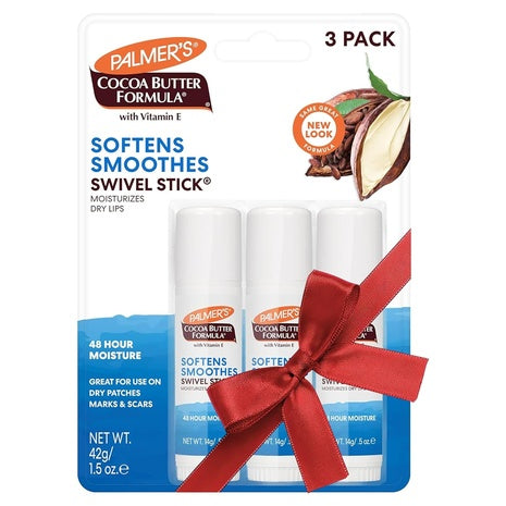 3-Pack Palmer’s Cocoa Butter Moisturizing Swivel Stick