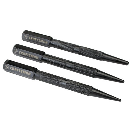 Craftsman 3-Piece Steel Nail Set