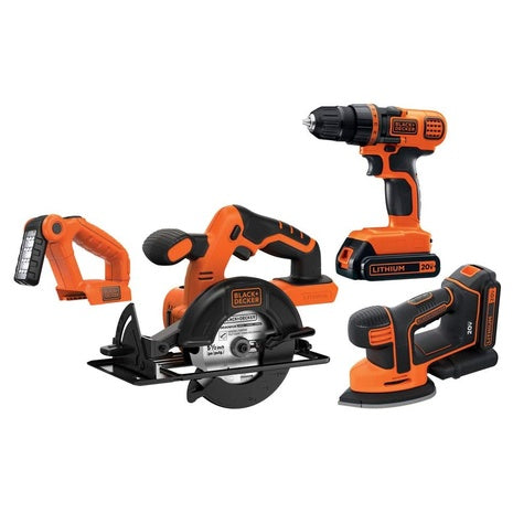 Black+Decker 20V Max 4-Tool Combo Kit