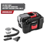 Hyper Tough 20V Max Cordless Wet Dry Vacuum (1.5 Gal)