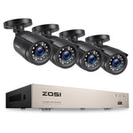 ZOSI 1080P HD Weatherproof Security Camera System