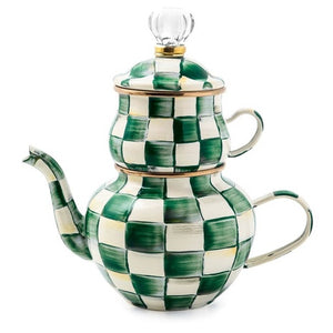 Emerald Check High Tea