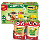 20 Mott's No Sugar Added Applesauce Variety Pouches