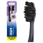 2-Pack Oral-B 3D White Charcoal Toothbrushes
