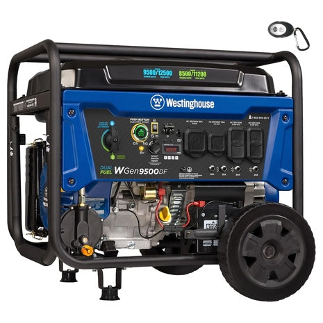 Westinghouse 12500 Watt Dual Fuel Home Backup Portable Generator