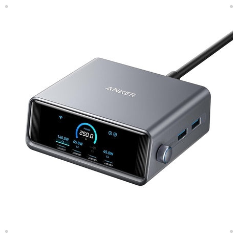Anker Prime 250W 6-Port GaN Charging Station