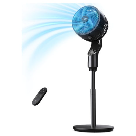 Oscillating Quiet Pedestal Fan With Remote And Timer